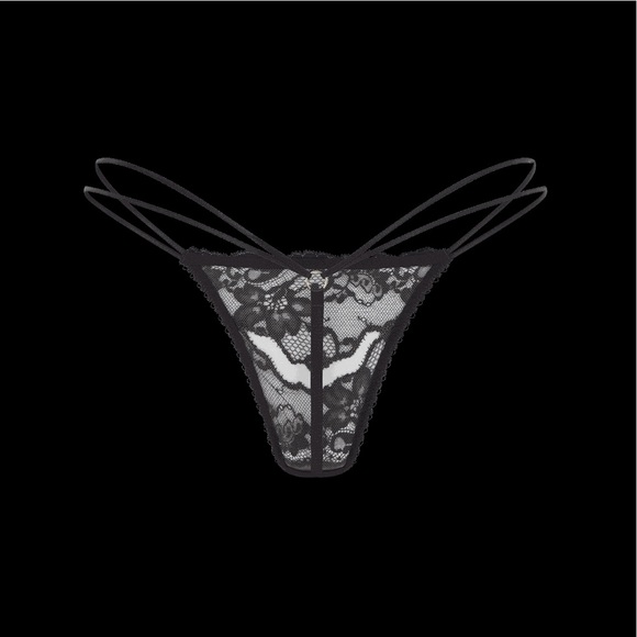 Zanah Plunge Underwired Bra 34C and Thong SZ 2 - Picture 5 of 7